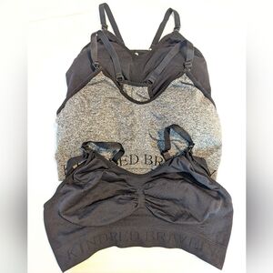 Bundle Of Kindred Bravely Nursing Bras (3) XL